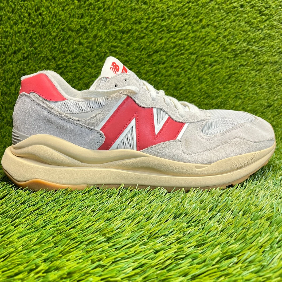 New Balance 57/40 Grey Red for Sale | Authenticity Guaranteed | eBay