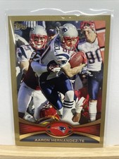 2012 Topps - Aaron Hernandez #323 Gold /2012
