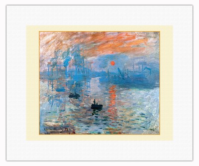 Impression Sunrise - Paris France by Claude Monet 1872
