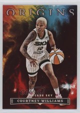 2023 Panini Origins WNBA Red Courtney Williams #67 0q5k