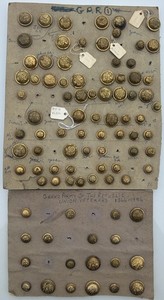 G.A.R. Grand Army of the Republic Old Button Collection (Lot of 90) 1866 - 1956
