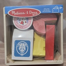 Brand New Melissa  Doug Kids Food Groups Wooden Play Set DAIRY NWT