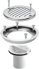 McAlpine Conversion Kit TSG50 TSG52 Gully to Sheet Floor Gully Stainless Steel