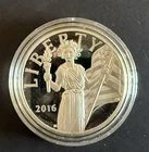 2016-S American Liberty Silver Medal Proof Issue - 1 ounce 0.999 fine silver