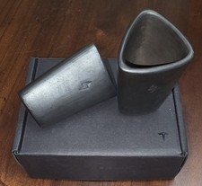 Tesla Mezcal Copitas (shot Glasses) Set Of 2 Rare New In-hand Ready To Ship