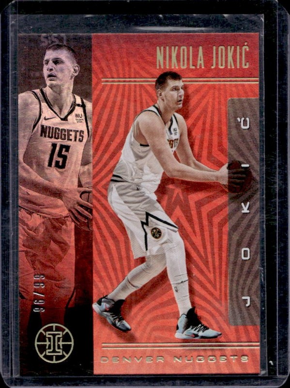 2019-20 Panini Illusions Nikola Jokic Red #/99 Nuggets
