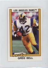 1989 Panini Album Stickers Greg Bell #84 0au4