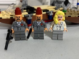 LEGO Indiana Jones Venice Canal Chase 7197 Complete Set Damaged Indy Minifigure
