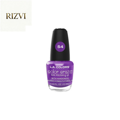 L.A. COLORS Color Craze Nail Polish, Tropical Paradise, 0.44 fl. oz