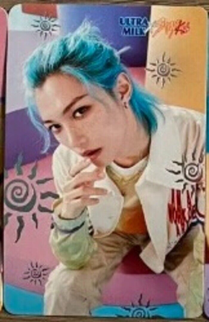 STRAY KIDS ULTRA MILK OFFICIAL PHOTO CARD INDONESIA ROCK STRAY KIDS ULTRA MILK OFFICIAL PHOTO CARD INDONESIA ROCK