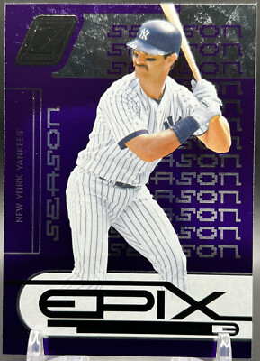 2005 Donruss Zenith Epix Don Mattingly 115/150 NM+ MLB NY Yankees Card #E-21