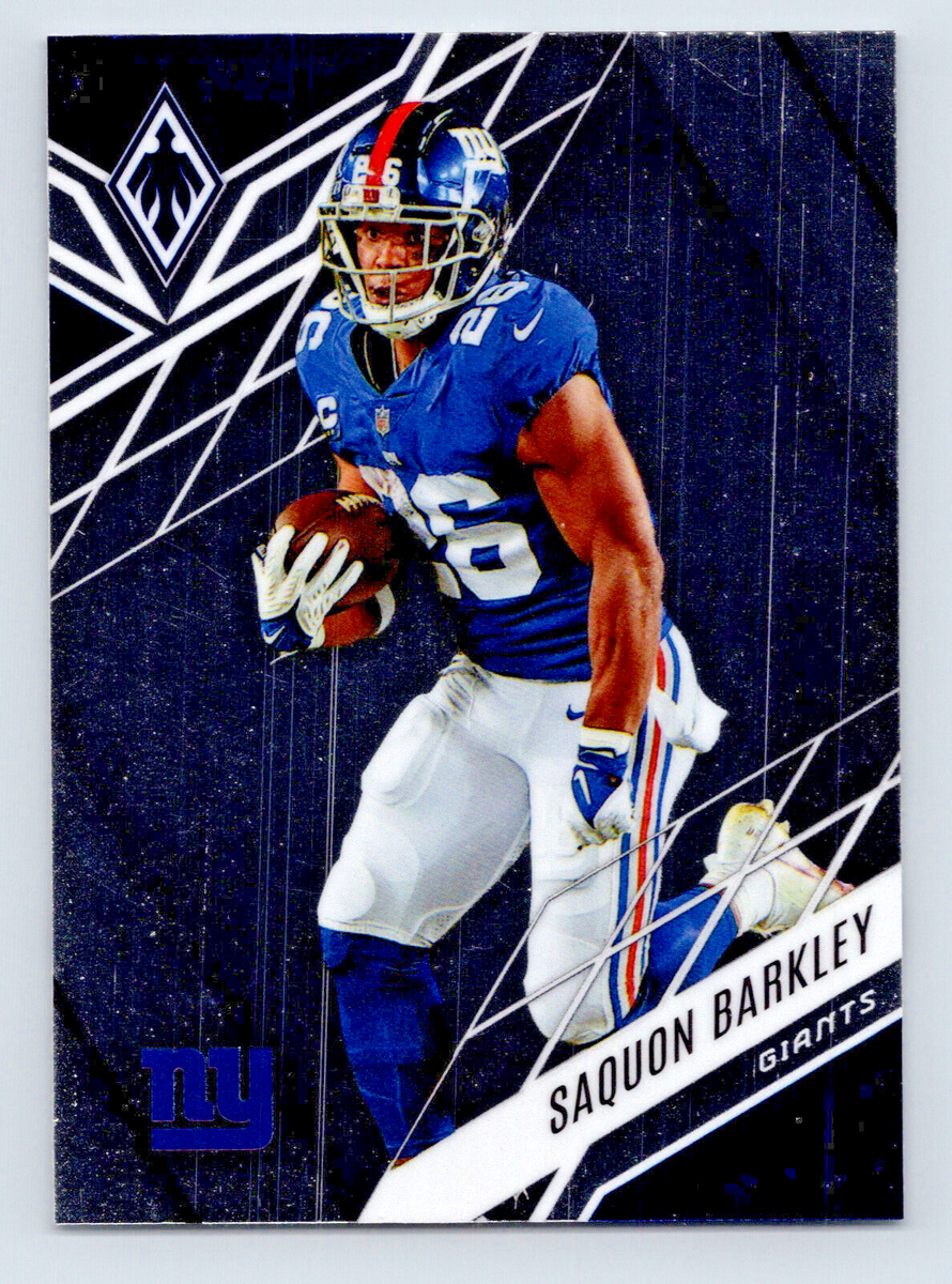 2022 Panini Phoenix Football #96 Saquon Barkley NFL Chrome Trading