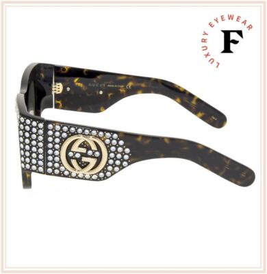 ?GUCCI AUTHENTIC HOLLYWOOD FOREVER CRYSTAL HAVANA HAVANA BROWN SUNGLASSE… Gucci | Accessories | Gucci Authentic Hollywood Forever  main image 2