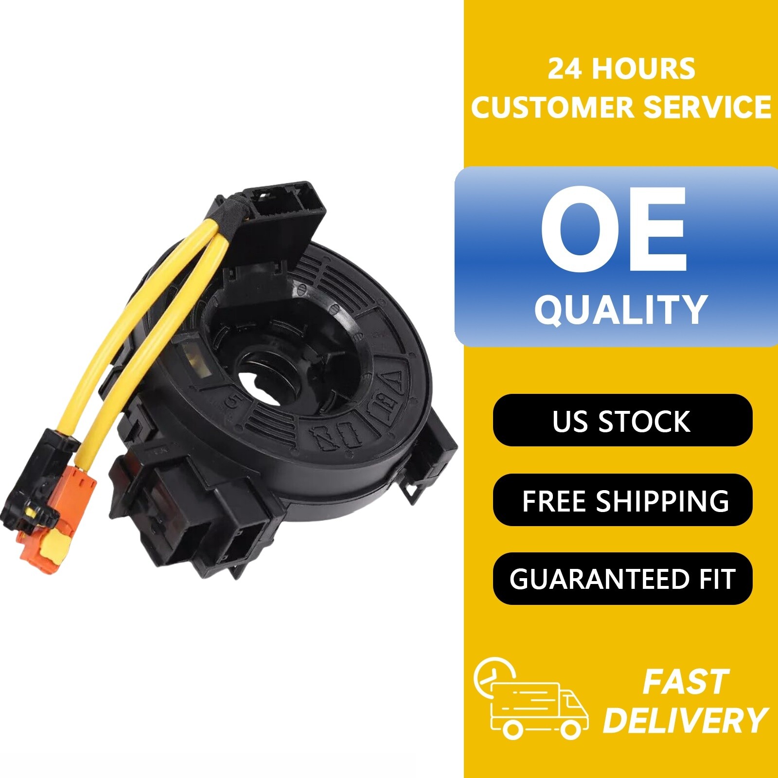 Toyota Camry 2012-2018 Spiral Cable 84306-09020 ClockSpring 2.5L 3.5L Compatible