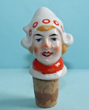 Alte GOEBEL Porzellan Schnapsnase Hollandmädel / Ausgießer / Pourer / Verseur