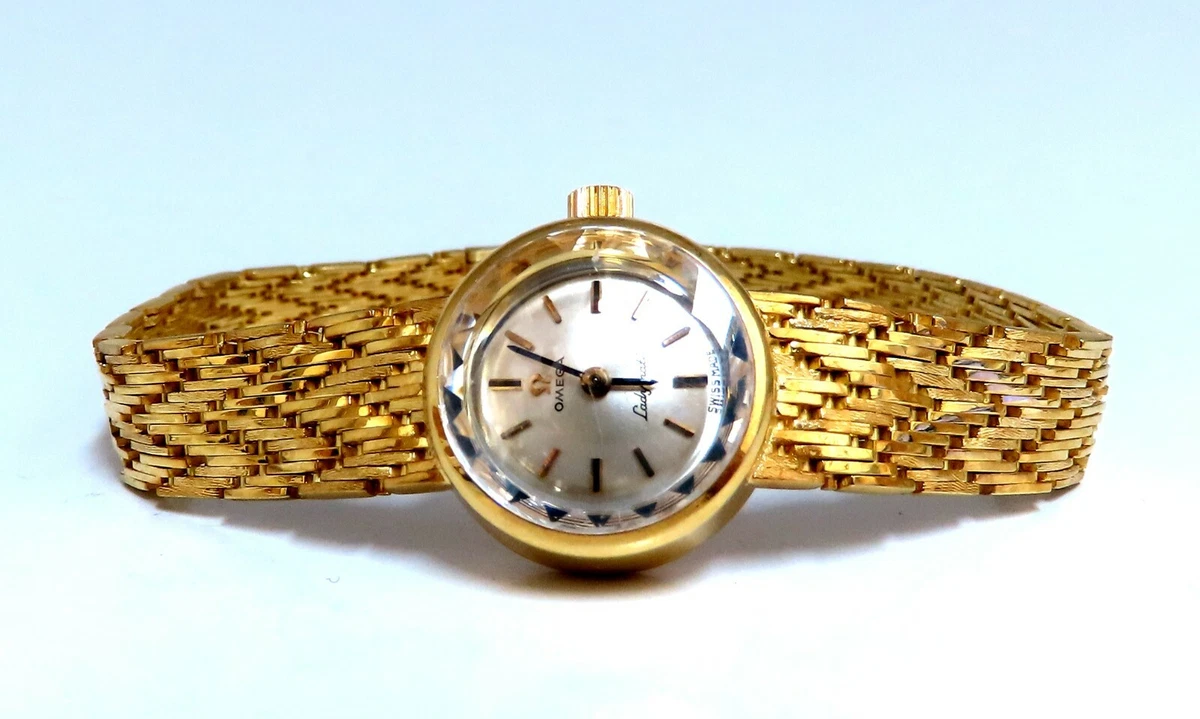 Vintage Omega Mechanical Automatic watch 18kt eBay