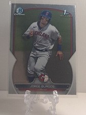 2023 1st Bowman Chrome BCP98 Jorge Burgos Cleveland Guardians 