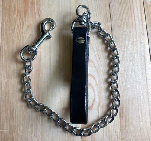 Genuine Thick Ohio Leather Keychain Proudly HANDMADE IN USA Will Last For Ages - Picture 3 of 3