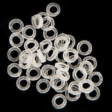 100PCS JMU Dental Orthodontic Intraoral Elastic Latex-Free Rubber Band Clear USA