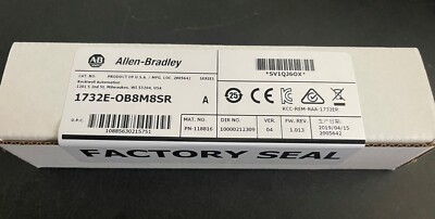 Allen Bradley 1732E-OB8M8SR, Field Output Block, 8 Sourcing Outputs USA Seller