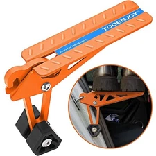 TOOENJOY Universal Foldable Car Door Step Anti-Slip Latch Hook Mini Pedal Ladder