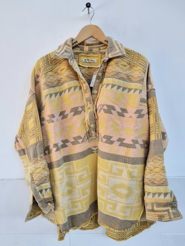 Free People Jumper Arizona Sky Pullover Avocado Yellow Size Small, rrp £188. - Picture 3 of 7