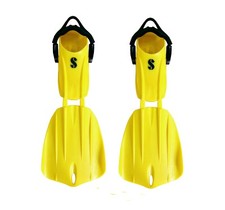 ScubaPro Seawing Nova Fins Scuba Free Dive Snorkel Spear Fishing Size LG Yellow