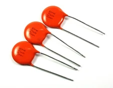 5pcs TDK/Epcos  .01uF 2kv  Radial Disc Ceramic Capacitor, 103M, 2000v 16.8mm
