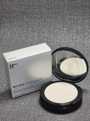 It Cosmetics Bye Bye Pores Pressed Powder - Translucent 0.31oz - New In Box
