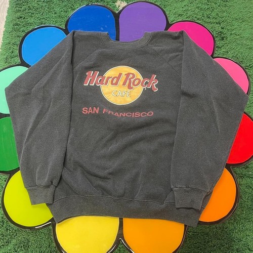 VTG 80S Hard Rock Cafe Original Logo San Francisco Crewneck