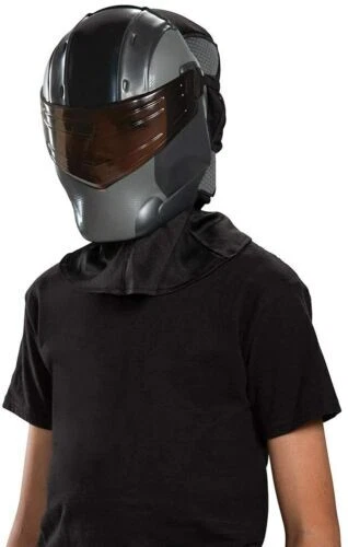 伪装男孩黑色服装面罩、眼罩