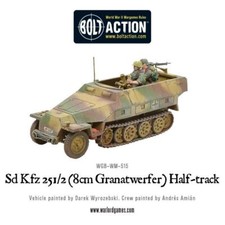 Sd.Kfz 251/2 Ausf D 8cm Granatwerfer Half Track Bolt Action Warlord