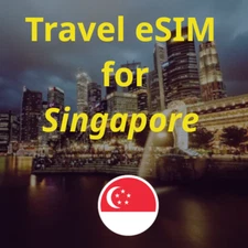 Singapore Travel SIM eSIM | 7-30 Days, 1-5GB | Data Roaming On-the-Go