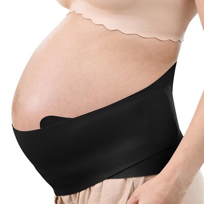 momcozy Schwangerschaft Bauchband, CozySupport Ergonest Umstands Bauchband, Größe M