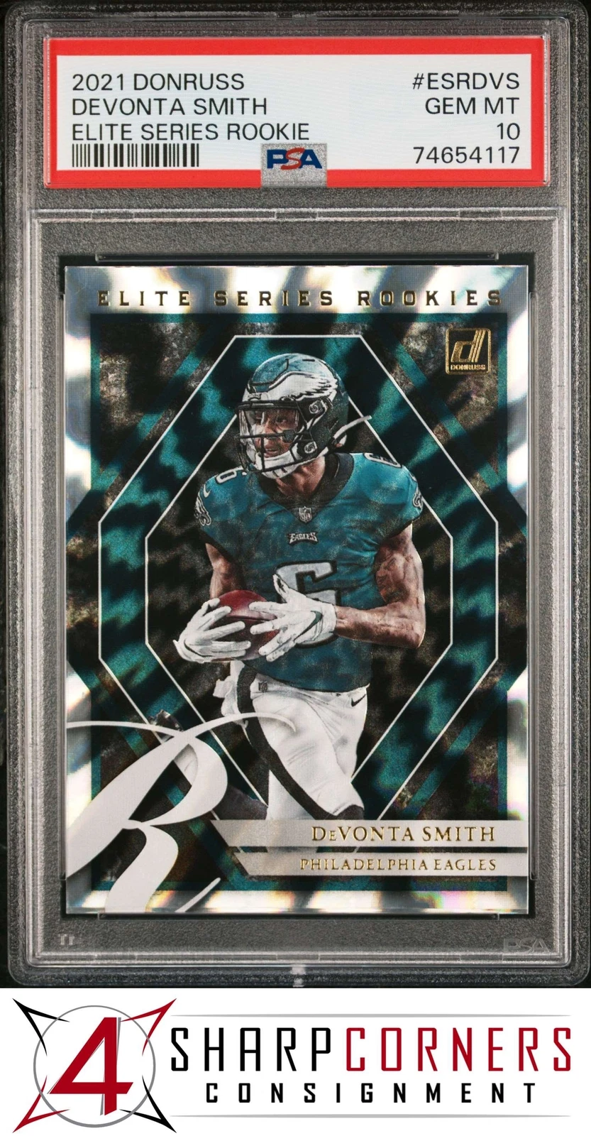 DeVonta Smith Panini Donruss Elite Series Rookie #ESRDVS Base