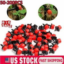 Adjustable Emitter Dripper Micro Drip Irrigation Sprinkler Watering System Lot