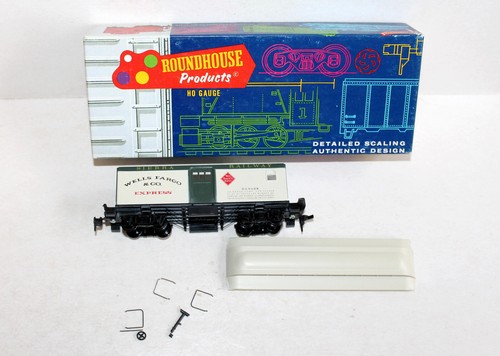ROUNDHOUSE HO 3728 WAGON OVERTON OBSERVATION, FOURGON SIERRA RAILWAY WELLS FARGO | Zustand: Occasion