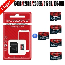 Micro SD Card 64GB 128GB 256GB 512GB 1TB for Phone Camera Nintendo Switch 1T