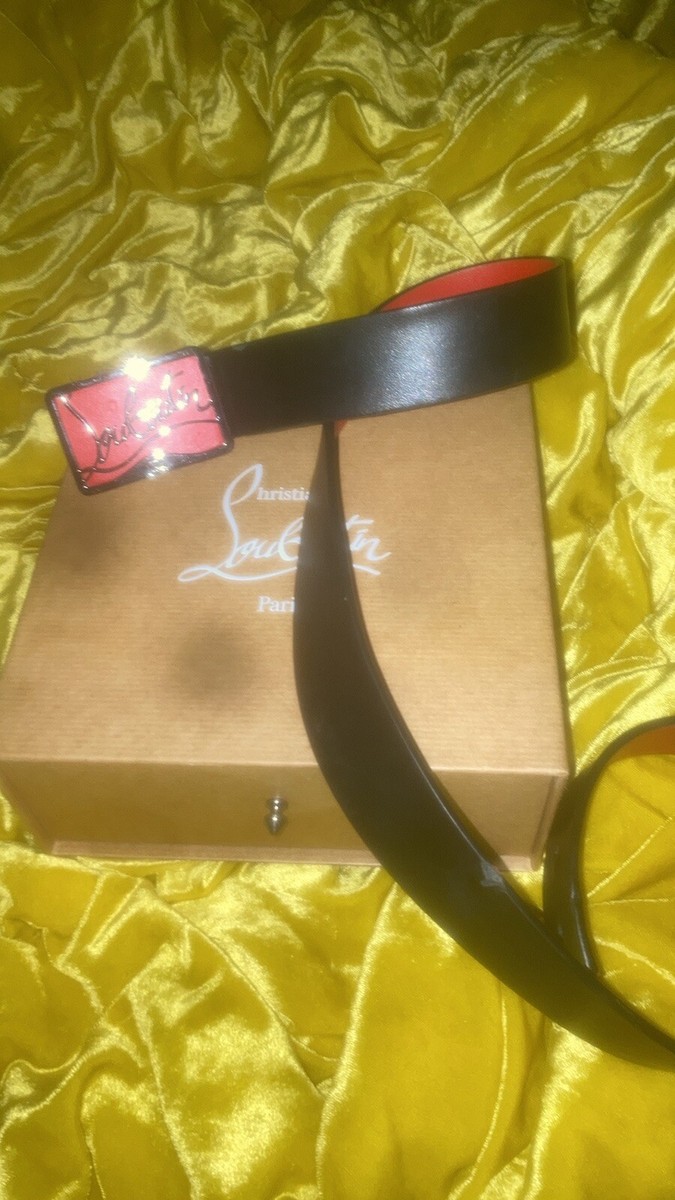 Christian Louboutin Ricky Belt Size 30 Retail $620+ Tax