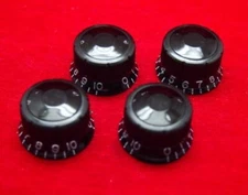 4 pieces Genuine Ibanez Artist Volume Tone Speed Knob For Les Paul Black US Ship
