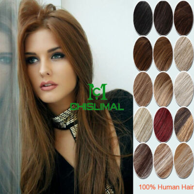 8pcs 16 to 28inch Remy Clip In Human Hair Extensions 80g 120g MORE 15 COLOR Hair