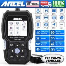 Ancel Vod700 Obd2 Scanner All System Car Diagnostic Tool Fit For Volvo Abs Tpms