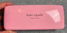 Kate Spade New York Pink/Green Sunglass Eyeglass Case Hard Shell Case