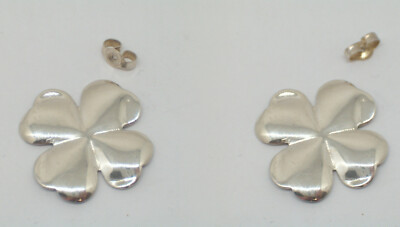 I04 Orecchini Asiatico Di Argento Sterling 925 Simbolo Porta