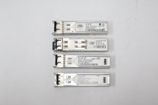 Lot of 4 Cisco GLC-SX-MM 1000BASE-SX 850nm GBIC Transceiver Modules
