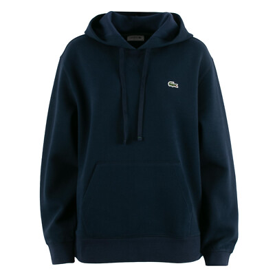 LACOSTE Damen Loose-Fit Kapuzenpullover SF7099-00-166 Dunkelblau / 40 / Hoodie