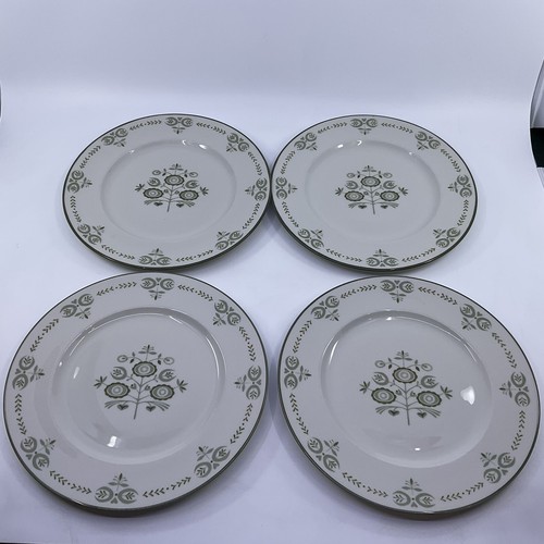 Franciscan Fine China Discovery Heritage 8 1/4" Salad / Luncheon Plates Set Of 4