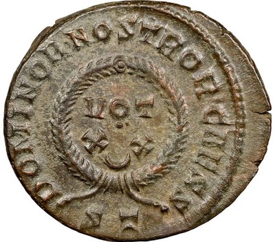 EMPIRE Constantine II Caesar NGC Choice AU Caesar VOT XX Ancient