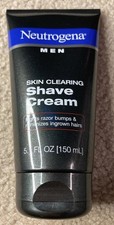 Neutrogena Men Skin Clearing Shave Cream Fights Razor Bumps 5.1 oz NEW htf RARE