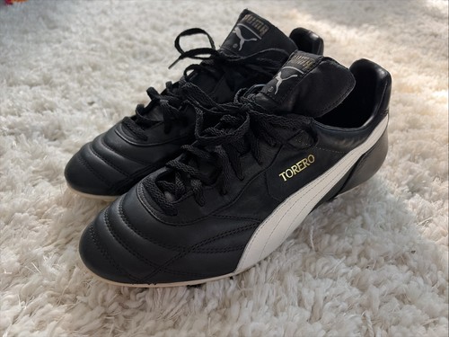 Vintage Diego Maradona Puma TORERO Soccer Boots Cleats Men’s 20 Made In